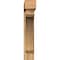 Ekena Millwork Legacy Block Rough Sawn Bracket w/ Offset Brace, Western Red Cedar, 8"W x 38"D x 44"H BKT0806X38X44LEC05RWR - alternate 3